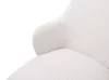 King Home AKIRA szék bézs textil kárpitozott karfával