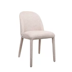 King Home TUYA szék bézs poliészter kárpitozott