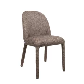   King Home TUYA szék barna poliészter kárpitozott ergonomikus