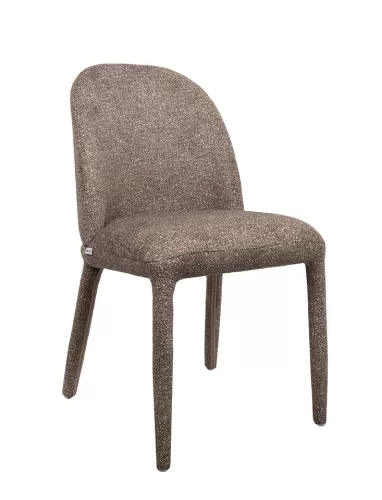 King Home TUYA szék barna poliészter kárpitozott ergonomikus