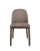 King Home TUYA szék barna poliészter kárpitozott ergonomikus