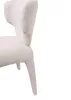 King Home Apulia Szék Poliészter Bézs Szobrászati Forma