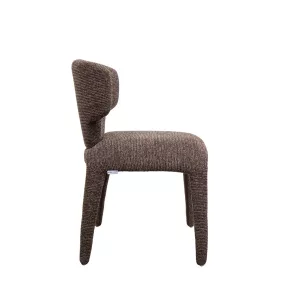   King Home Apulia Designer Szék Poliészter Barna Organikus Forma