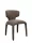 King Home Apulia Designer Szék Poliészter Barna Organikus Forma