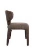 King Home Apulia Designer Szék Poliészter Barna Organikus Forma