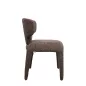   King Home Apulia Designer Szék Poliészter Barna Organikus Forma