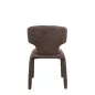   King Home Apulia Designer Szék Poliészter Barna Organikus Forma