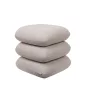 King Home STONES Pufa Boucle Bézs Organikus Forma
