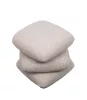 King Home STONES Pufa Boucle Bézs Organikus Forma