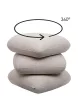 King Home STONES Pufa Boucle Bézs Organikus Forma