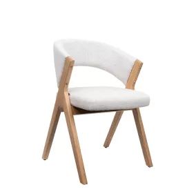   King Home FIRENZE kárpitozott szék bézs poliészter skandináv stílus