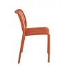 King Home STRIPS Szék Műanyag Narancs Sztapelható