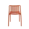 King Home STRIPS Szék Műanyag Narancs Sztapelható