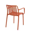 King Home STRIPS ARM Kerti Szék Karfával Narancs