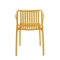 King Home STRIPS ARM Szék Műanyag Sárga Karfás