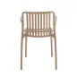 King Home STRIPS ARM szék karfával bézs műanyag