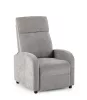 King Home Relax Premium Kihúzható Pihenőfotel Világosszürke