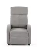 King Home Relax Premium Kihúzható Pihenőfotel Világosszürke