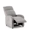 King Home Relax Premium Kihúzható Pihenőfotel Világosszürke