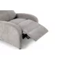   King Home Relax Premium Kihúzható Pihenőfotel Világosszürke