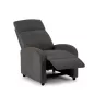 King Home Relax Premium Kihúzható Fotel Sötétszürke