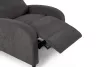King Home Relax Premium Kihúzható Fotel Sötétszürke