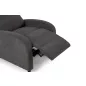 King Home Relax Premium Kihúzható Fotel Sötétszürke