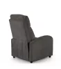 King Home Relax Premium Kihúzható Fotel Sötétszürke