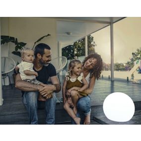 New Garden Buly 20 Cable Fehér Kerti LED Gömblámpa