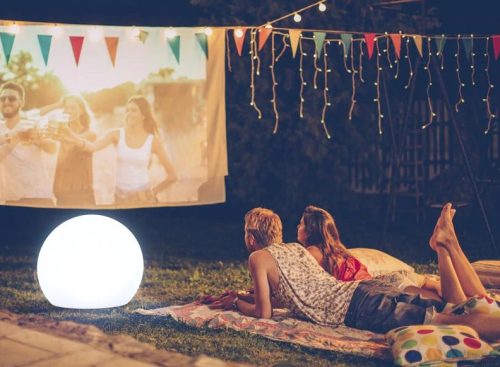 New Garden Buly 30 Cable Fehér Gömb Kerti Lámpa