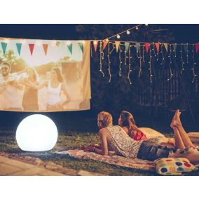 Új kerti lámpa BULY 30 SOLAR & BATTERY fehér