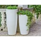   New Garden Bambu 90 LED Világító Polietilén Virágtartó Fehér