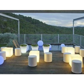 New Garden Cuby 20 Hatszögletű Kültéri LED Lámpa Fehér