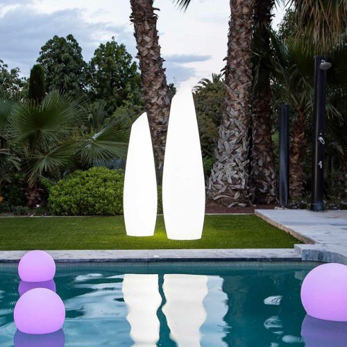 New Garden Fredo 140 LED Kerti Állólámpa Fehér RGB