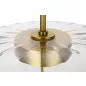 King Home Chaplin 360 LED Függőlámpa Üveg Réz