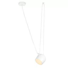 King Home Eye LED Alumínium Függőlámpa Fehér