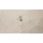 KING HOME Sputnik Geometrikus Fém Függőlámpa Ezüst