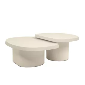 MaMaison OTTO Modern Dohányzóasztal Szett MDF Bézs