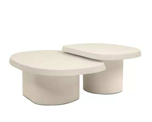 MaMaison OTTO Modern Dohányzóasztal Szett MDF Bézs