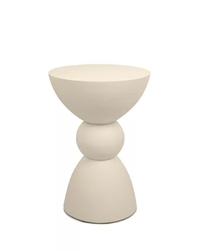 MaMaison Tadao Geometrikus Kisasztal Bézs MDF