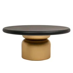 MaMaison Leonardo Dohányzóasztal Mangófa Fekete-Arany