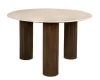MaMaison Ragno Étkezőasztal Márvány-Mangófa Bézs-Barna