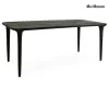 MaMaison Laminar 200 Étkezőasztal Mangófa Fekete