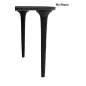 MaMaison Laminar 200 Étkezőasztal Mangófa Fekete