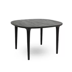 MaMaison Laminar 120 Étkezőasztal Mangófa Fekete