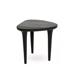 MaMaison Laminar Mangófa Dohányzóasztal Fekete