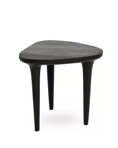 MaMaison Laminar Mangófa Dohányzóasztal Fekete