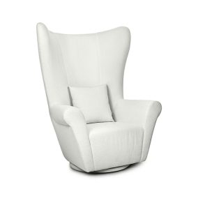 MaMaison Grosdos Forgó Fotel Zsenília Krémfehér