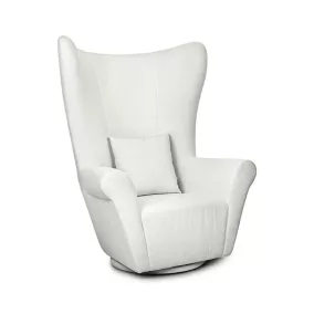 MaMaison Grosdos Forgó Fotel Zsenília Krémfehér