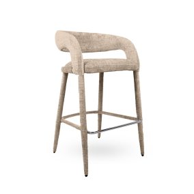 MaMaison IRIS Bárszék Bézs Kényelmes Chenille Szövettel